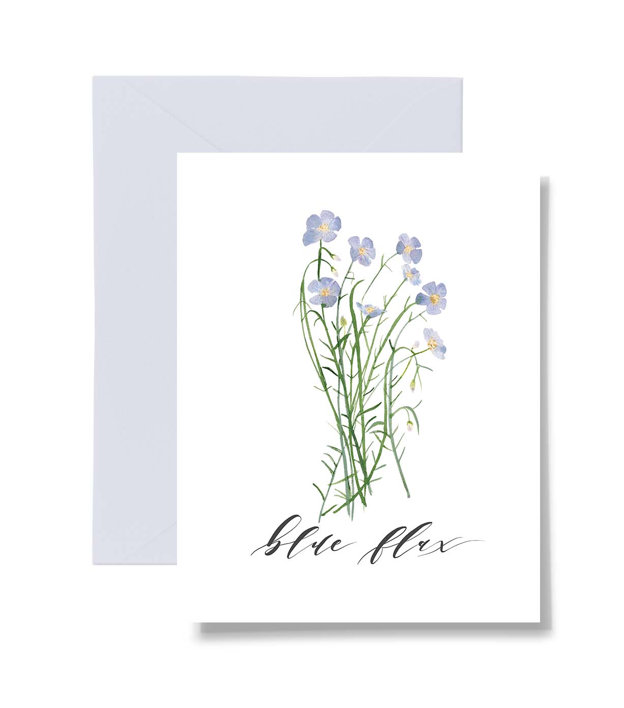 Blue Flax Card