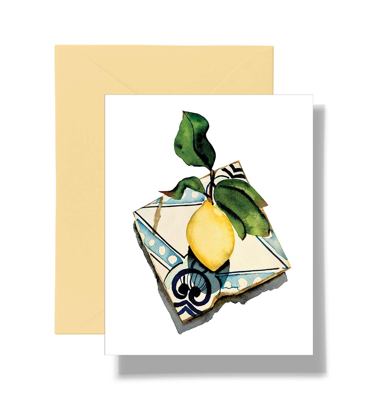 Lemon Tile Card